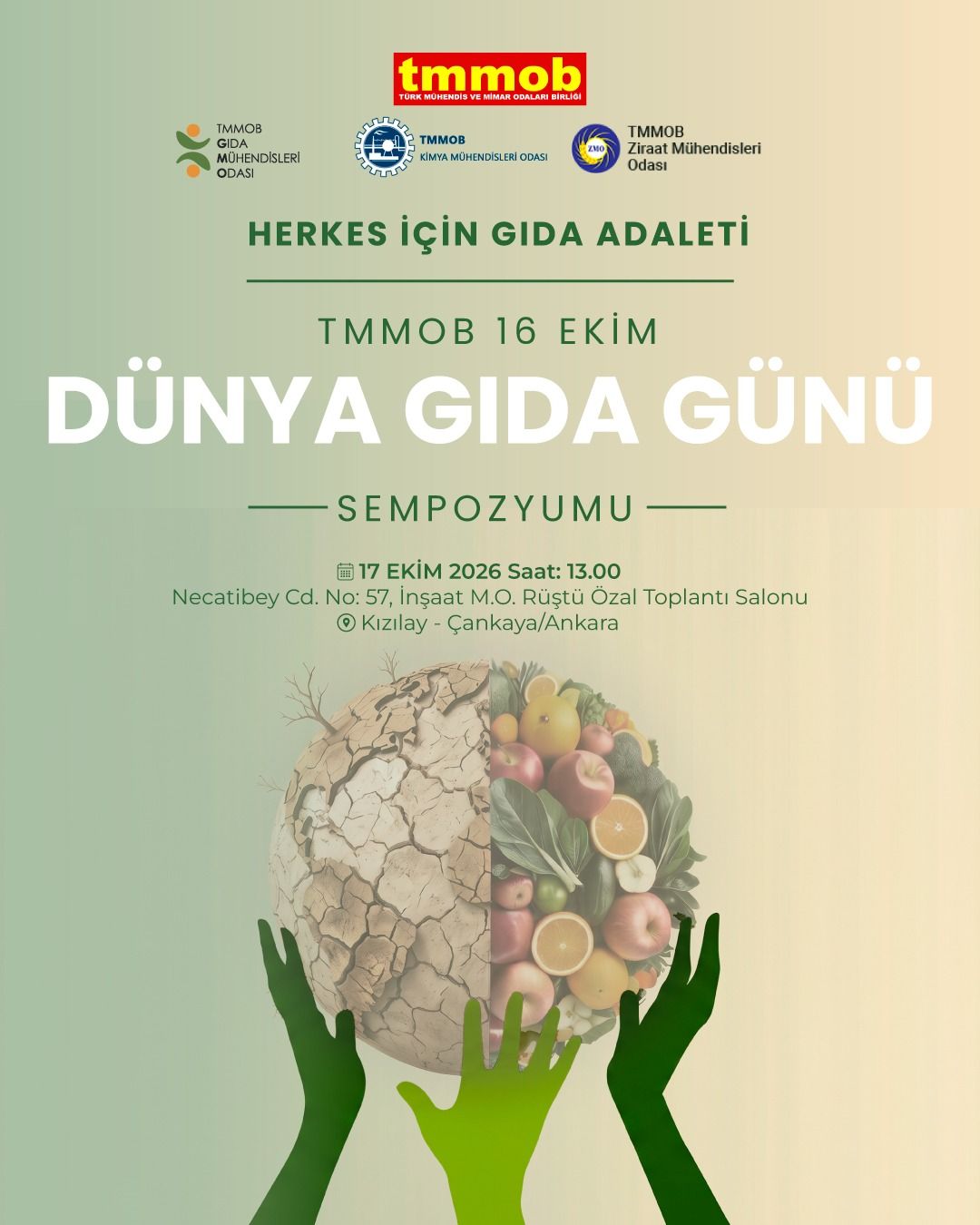 DÜNYA GIDA GÜNÜ SEMPOZYUMU