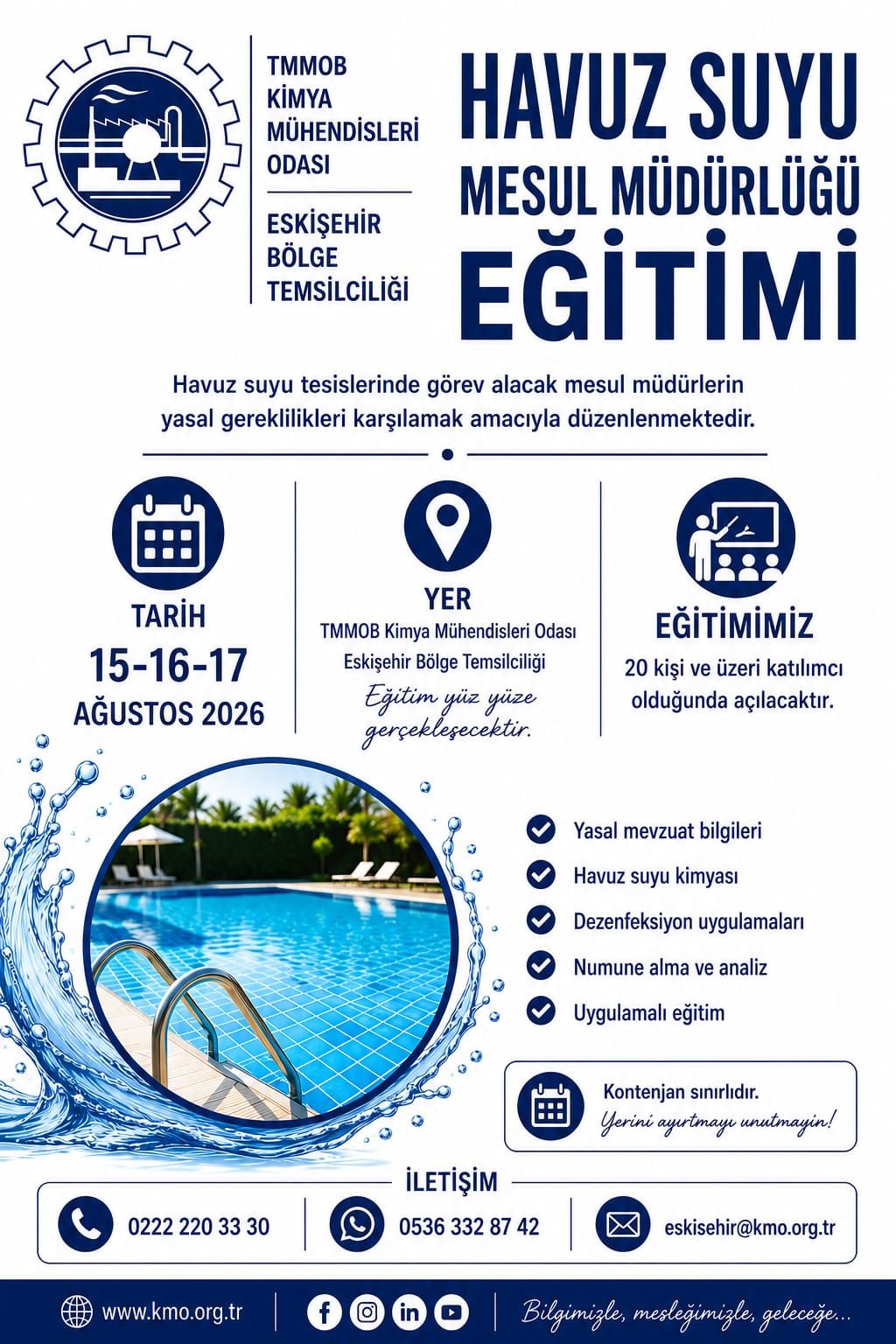 HAVUZ SUYU MESUL MÜDÜR EĞİTİMİ 