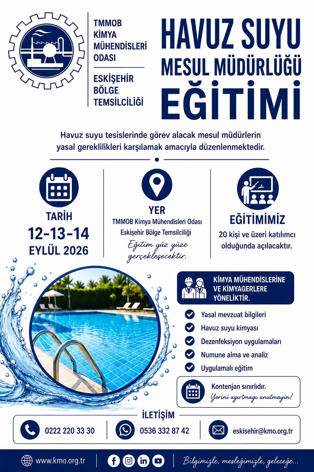 HAVUZ SUYU MESUL MÜDÜR EĞİTİMİ 