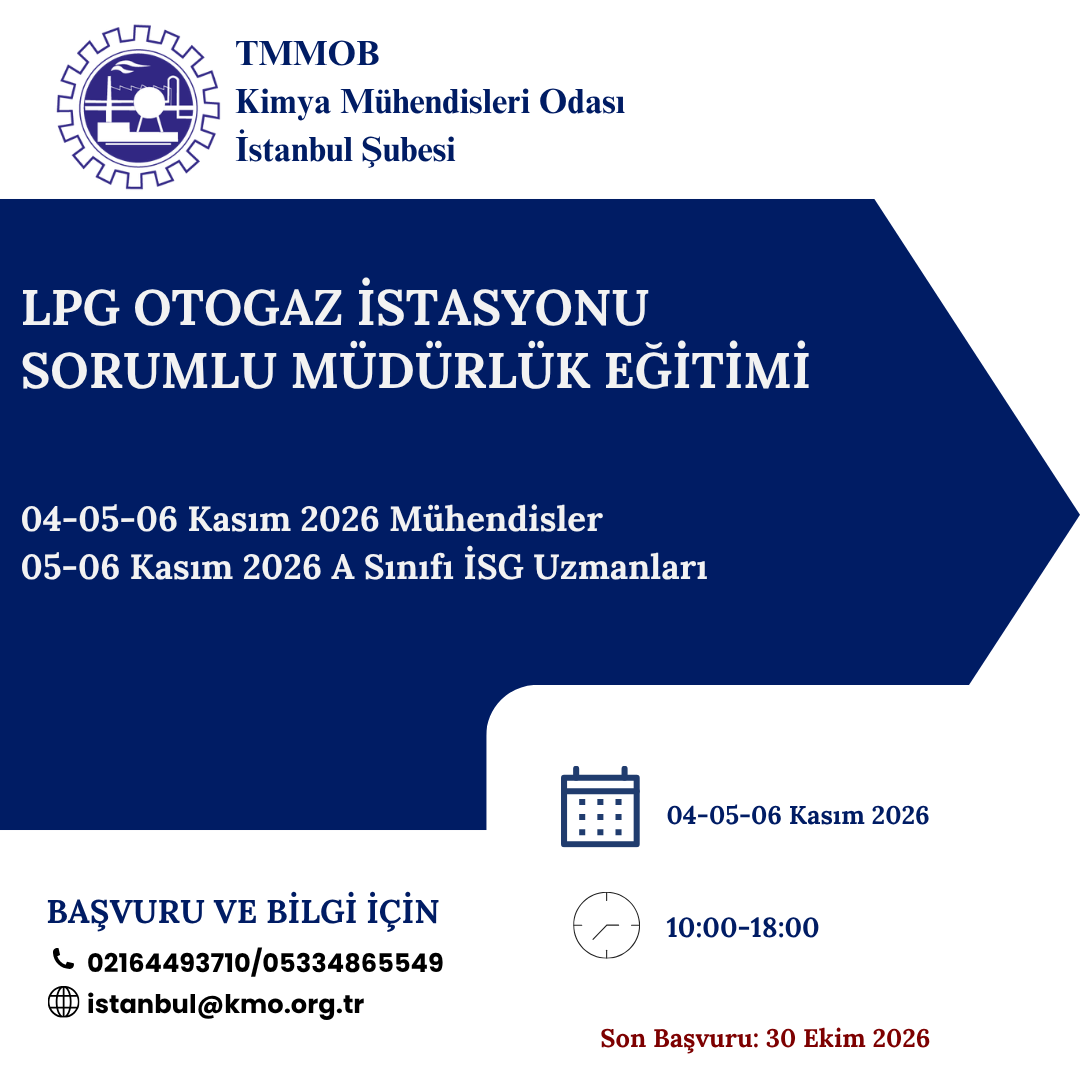 LPG Otogaz İstasyonu Sorumlu Müdürlük Eğitimi