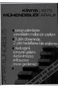 Kimya Mühendisliği Dergisi