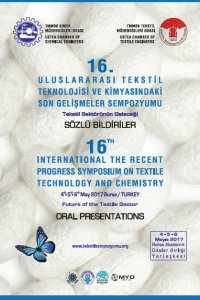 16. ULUSLARARASI TEKSTİL TEKNOLOJİSİ VE KİMYASINDAKİ SON GELİŞMELER SEMPOZYUMU